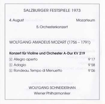 2CD/Coffret Arthur Grumiaux: Violinkonzert A-Dur KV 219