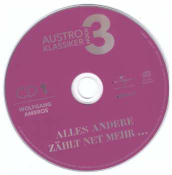 3CD/Coffret Wolfgang Ambros: Austro Klassiker Hoch 3