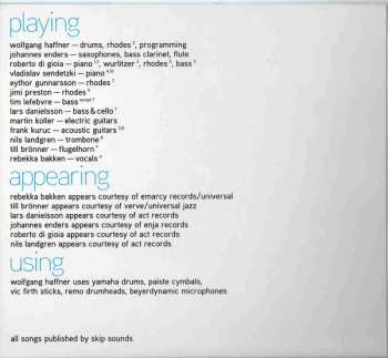 CD Wolfgang Haffner: Zooming