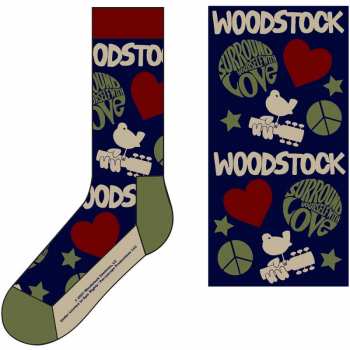 Merch Woodstock: Chaussettes à la cheville Surround Yourself