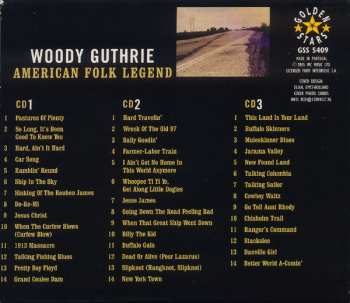 3CD Woody Guthrie: American Folk Legend
