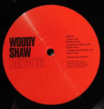 LP Woody Shaw: Tokyo  '81 LTD