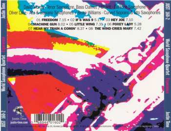 CD World Saxophone Quartet: Experience
