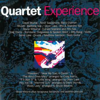 CD World Saxophone Quartet: Experience