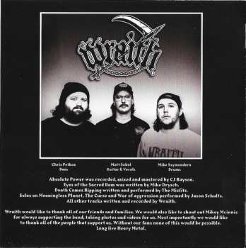 CD Wraith: Absolute Power LTD