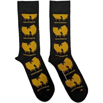 Merch Wu-Tang Clan: Chaussettes à la cheville Dripping Logo Wu-tang Clan