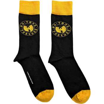 Marchandises Wu-Tang Clan: Wu-tang Clan Unisex Ankle Socks: Forever (black) (uk Size 4 - 7) 36 - 42