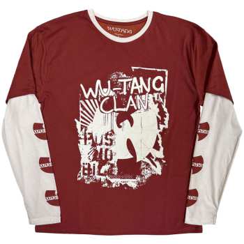 Merch Wu-Tang Clan: Layered Long Sleeve T-shirt Graffiti