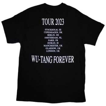 Marchandises Wu-Tang Clan: Wu-tang Clan Unisex T-shirt: Tour '23 Wu-tang Forever (back Print & Ex-tour) (small) S