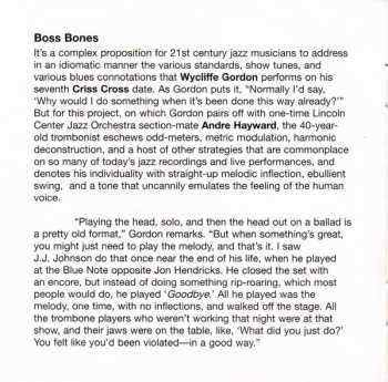 CD Wycliffe Gordon: Boss Bones