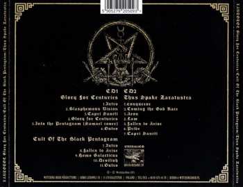 2CD Xantotol: Glory For Centuries/Cult Of The Black Pentagram/Thus Spake Zaratustra LTD