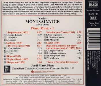 CD Jordi Masó: Piano Music • 1