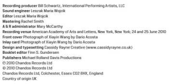 CD Xiayin Wang: The Piano Music Of Earl Wild