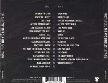 2CD XTC: Fossil Fuel - The XTC Singles 1977-92