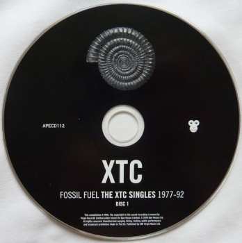 2CD XTC: Fossil Fuel - The XTC Singles 1977-92