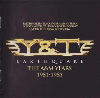 4CD/Coffret Y & T: Earthquake - The A&M Years
