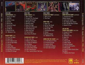 4CD/Coffret Y & T: Earthquake - The A&M Years