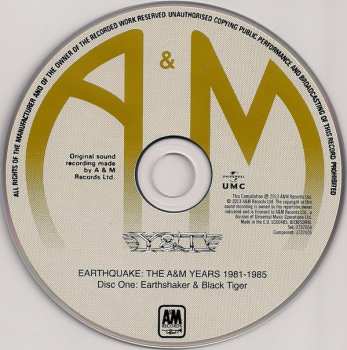 4CD/Coffret Y & T: Earthquake - The A&M Years