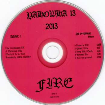 2CD/DVD/Coffret Ya Ho Wha 13: 2013 LTD