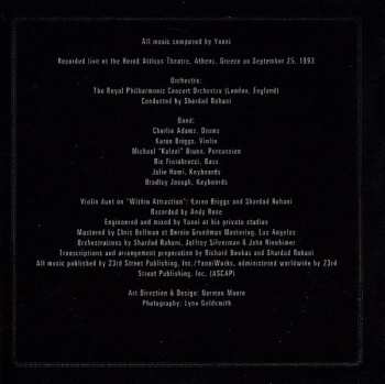 CD Yanni: Live At The Acropolis