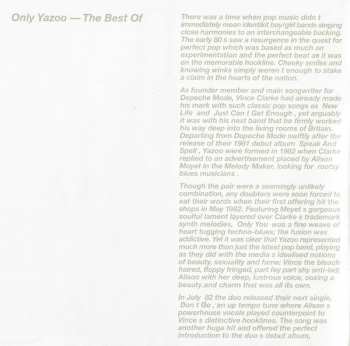 CD Yazoo: Only Yazoo - The Best Of