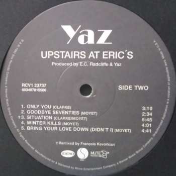 LP Yazoo: Upstairs At Eric's CLR | LTD