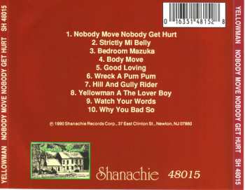CD Yellowman: Nobody Move Nobody Get Hurt