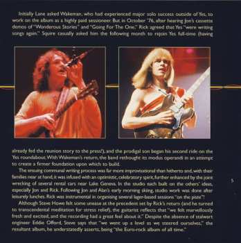 CD Yes: Going For The One