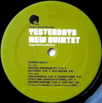 2LP Yesterdays New Quintet: Angles Without Edges