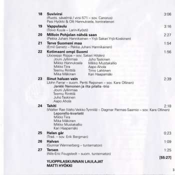 CD Ylioppilaskunnan Laulajat: Kevätsointuja (Lauluja Isänmaalle, Keväälle, Naiselle Ja Maljalle)