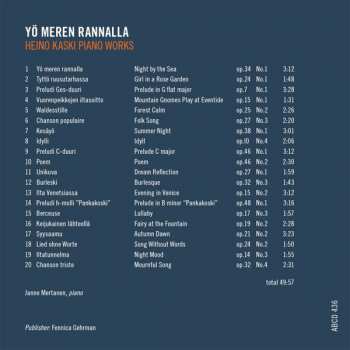 CD Janne Mertanen: Yö Meren Rannalla