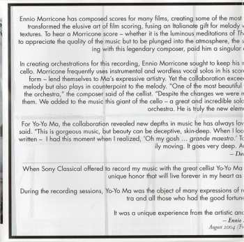 CD Yo-Yo Ma: Yo-Yo Ma Plays Ennio Morricone