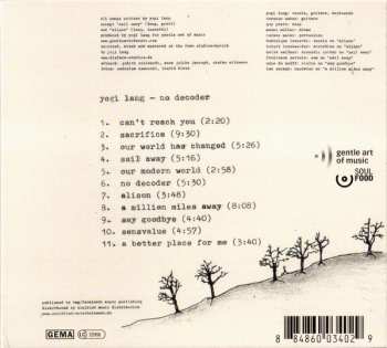 CD Yogi Lang: No Decoder