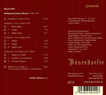 CD Yoshiko Okada: Mozart ABC