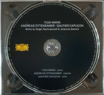 CD Gautier Capuçon: Works By Sergei Rachmaninoff & Johannes Brahms