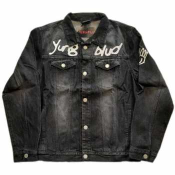 Merch Yungblud: Veste en jean Be Fooking Happy