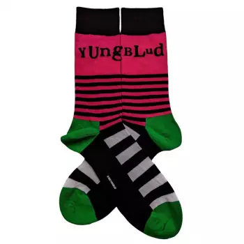 Chaussettes à la cheville Logo Yungblud & Stripes