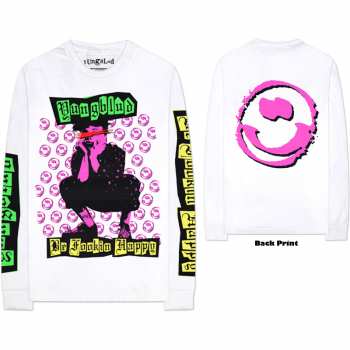 Marchandises Yungblud: Yungblud Unisex Long Sleeve T-shirt: Punker (back & Sleeve Print) (x-small) XS