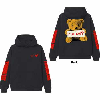 Marchandises Yungblud: Yungblud Unisex Pullover Hoodie: R-u-ok? (back Print) (x-large) XL