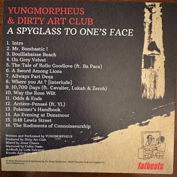 CD YUNGMORPHEUS: A Spyglass To One's Face LTD