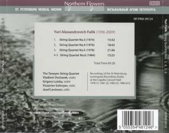 CD Yuri Falik: String Quartets Nos. 3 • 4 • 5 • 6