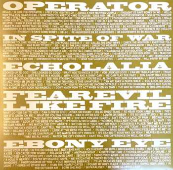 LP Yves Tumor: Praise A Lord Who Chews But Which Does Not Consume; (Or Simply, Hot Between Worlds)  CLR | LTD