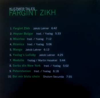 CD Yxalag: Fargint Zikh (Klezmer Tales)