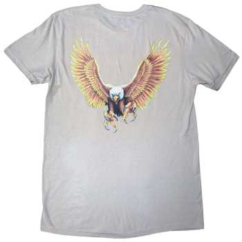 Marchandises Zac Brown Band: Zac Brown Band Unisex T-shirt: Eagle (natural) (back Print) (small) S