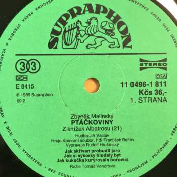 LP Zbyněk Malinský: Ptáčkoviny
