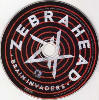 CD Zebrahead: Brain Invaders
