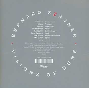 CD Zed: Visions Of Dune