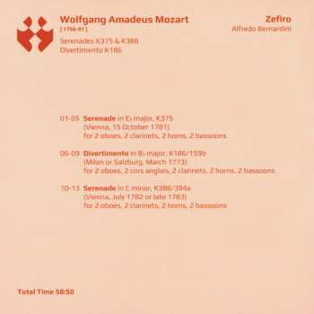 6CD/Coffret Zefiro: The Mozart Collection