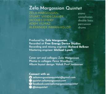 CD Zela Margossian Quintet: The Road