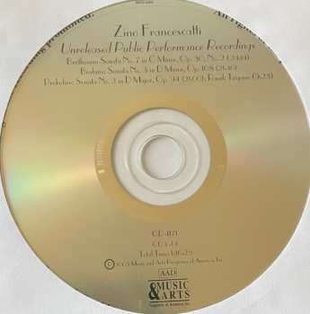 4CD/Coffret Ludwig van Beethoven: Violin Concertos And A Treasury Of Chamber Works All Previoulsy Unissued